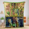 Perfect Disney Cartoon Tinker Bell Cute Blanket Fleece Customized Blanket