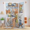 Perfect Disney Cartoon Zootopia Velveteen Cute Blanket Fleece Customized Blanket