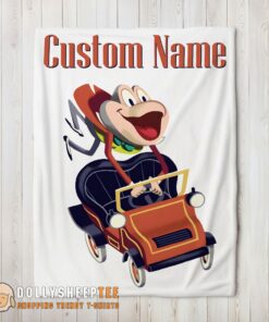 Perfect Disney Mr Toad Vintage Cartoon Blanket Fleece Customized Blanket