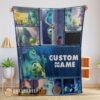 Perfect Disney Pixar Mike & Sulley Monsters Inc Blanket Fleece Customized Blanket
