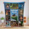 Perfect Disney Pixar The Good Dinosaur Collage Poster Blanket Fleece Customized Blanket