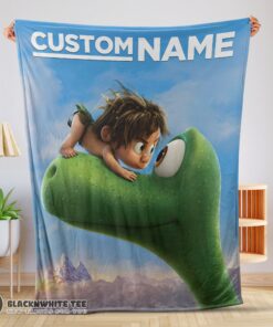 Cute Perfect Disney Pixar The Good Dinosaur Poster Blanket Fleece Customized Blanket
