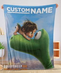 Perfect Disney Pixar The Good Dinosaur Poster Blanket Fleece Customized Blanket