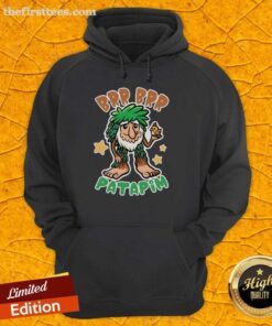 Funny Brainrot Brr Brr Patapim Hoodie featuring a playful design with vibrant colors and a cozy fit for casual wear.