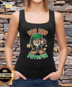 Funny Brainrot Brr Brr Patapim Tank Top featuring vibrant graphics and a playful design, perfect for casual summer wear.