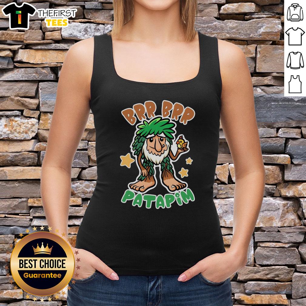 funny-brainrot-brr-brr-patapim-tank-top Funny Brainrot Brr Brr Patapim Tank Top featuring vibrant graphics and a playful design, perfect for casual summer wear.