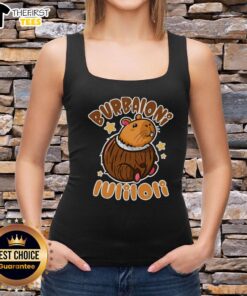 Funny Brainrot Burbaloni Luliloli tank top featuring vibrant colors and playful graphics for a trendy look.