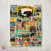 Funny Cavallini Visit The National Parks Blanket Fleece Customized Blanket