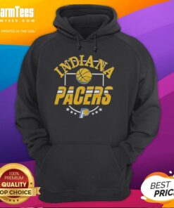 Alt Text: Funny Indiana Pacers City Edition 2025 hoodie featuring vibrant colors and a playful design for fans.