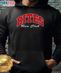 Good Bites Run Club Volume 2 Hoodie in vibrant colors, perfect for runners seeking stylish, comfortable activewear.
