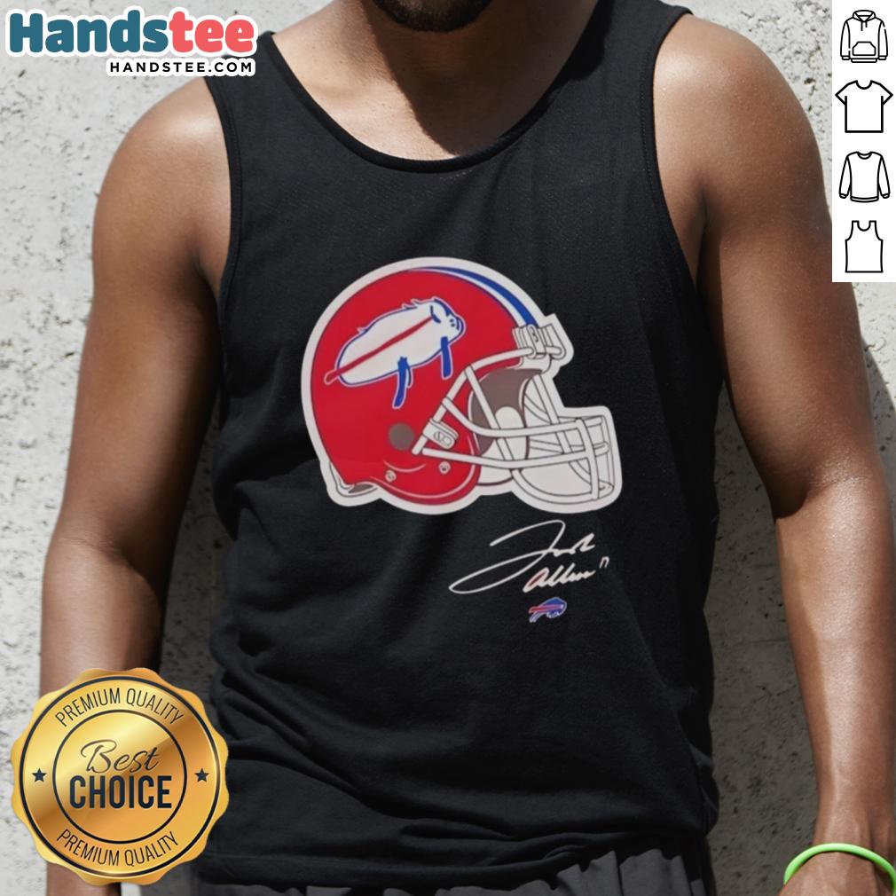 good-buffalo-bills-new-era-billustration-helmet-signature-tank-top Good Buffalo Bills New Era Billustration helmet signature tank top design for fans, showcasing team spirit and style.
