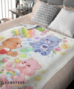 Good Care Bears Friends Blanket Cute Fleece Customized Blanket - Image 2