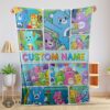 Good Care Bears Friends Blanket Fleece Customized Blanket