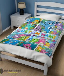 Good Care Bears Friends Blanket Fleece Customized Blanket - Image 3