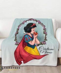Good Cartoon Disney Snow White Princess Blanket Fleece Customized Blanket - Image 2