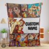 Good Disney Cartoon Chip And Dale Family Cute Blanket Fleece Customized Blanket
