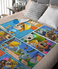 Good Cartoon PAW Patrol Baby Animals Blanket Fleece Customized Blanket - Image 2