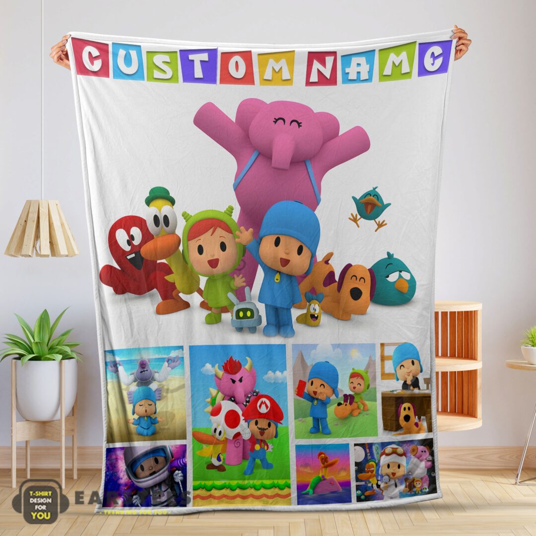 good-cartoon-pocoyo-lovely-birthday-party-cute-blanket-fleece-customized-blanket-mk-01-1 Good Cartoon Pocoyo Lovely Birthday Party Cute Blanket Fleece Customized Blanket