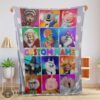 Good Cartoon Sing Character Blanket Fleece Customized Blanket
