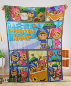 Good Cartoon Team Umizoomi Cute Blanket Fleece Customized Blanket
