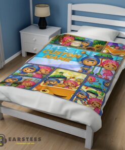 Good Cartoon Team Umizoomi Cute Blanket Fleece Customized Blanket - Image 3