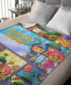 Good Cartoon Team Umizoomi Cute Blanket Fleece Customized Blanket - Image 2