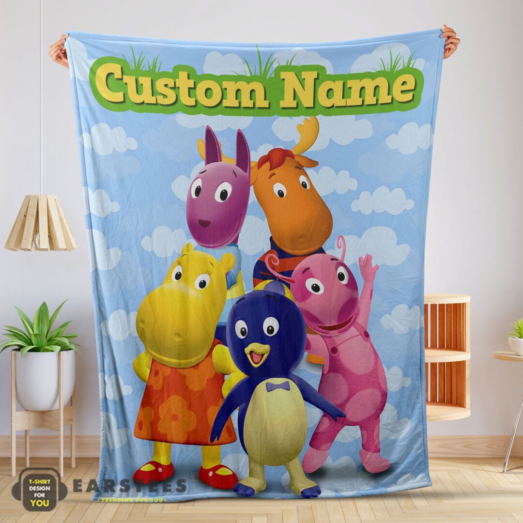 good-cartoon-the-backyardigans-with-friends-blanket-fleece-customized-blanket-mk-01-1 Good Cartoon The Backyardigans With Friends Blanket Fleece Customized Blanket