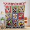 Good Chuck E. Cheese's Where A Kid Can Be A Kid Blanket Fleece