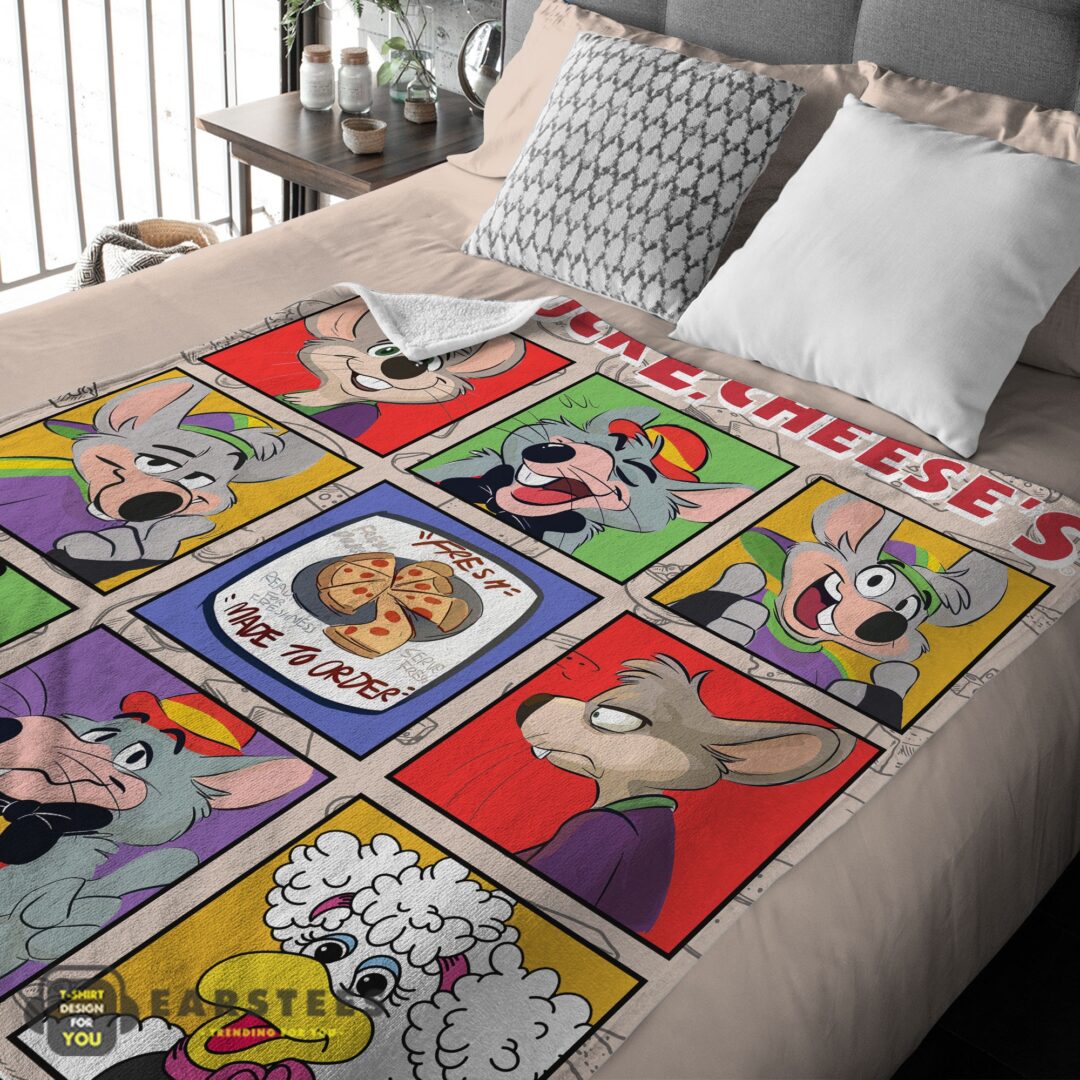 good-chuck-e-cheeses-where-a-kid-can-be-a-kid-blanket-fleece-mk-02 Good Chuck E. Cheese's Where A Kid Can Be A Kid Blanket Fleece - Image 2