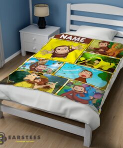 Good Curious George Ted ShacklefordBlanket Fleece Customized Blanket - Image 3