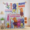 Good Cute Backyardigans Characters Blanket Fleece Customized Blanket
