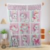 Good Cute Disney Cartoon The Aristocats Marie Blanket Fleece Customized Blanket