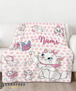 Good Cute Marie Cat Blanket Fleece Customized Blanket - Image 2