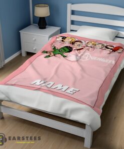Good Marvel Avengers Assemble Avengers Chibi Character Sleeping Blanket Fleece Customized Blanket - Image 3