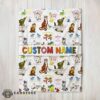Good Disney Animal Characters Collage Blanket Fleece Customized Blanket