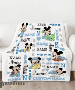 Good Disney Baby Mickey's Dreamland Blanket Fleece Customized Blanket - Image 2