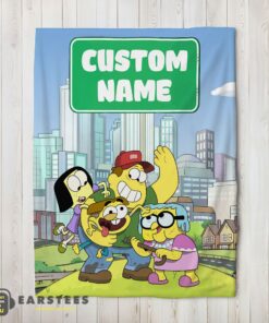 Good Disney Big City Greens Family Cartoon Blanket Fleece Customized Blanket