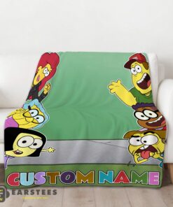 Good Disney Big City Greens Peeking Family Blanket Fleece Customized Blanket - Image 2