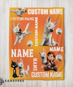 Good Disney Bolt And Penny Blanket Fleece Customized Blanket