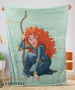 Good Disney Brave Merida Princess Blanket Fleece