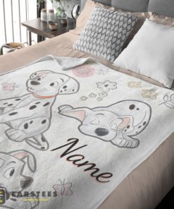 Good Disney Cartoon 101 Dalmatians Cute Blanket Fleece Customized Blanket - Image 2