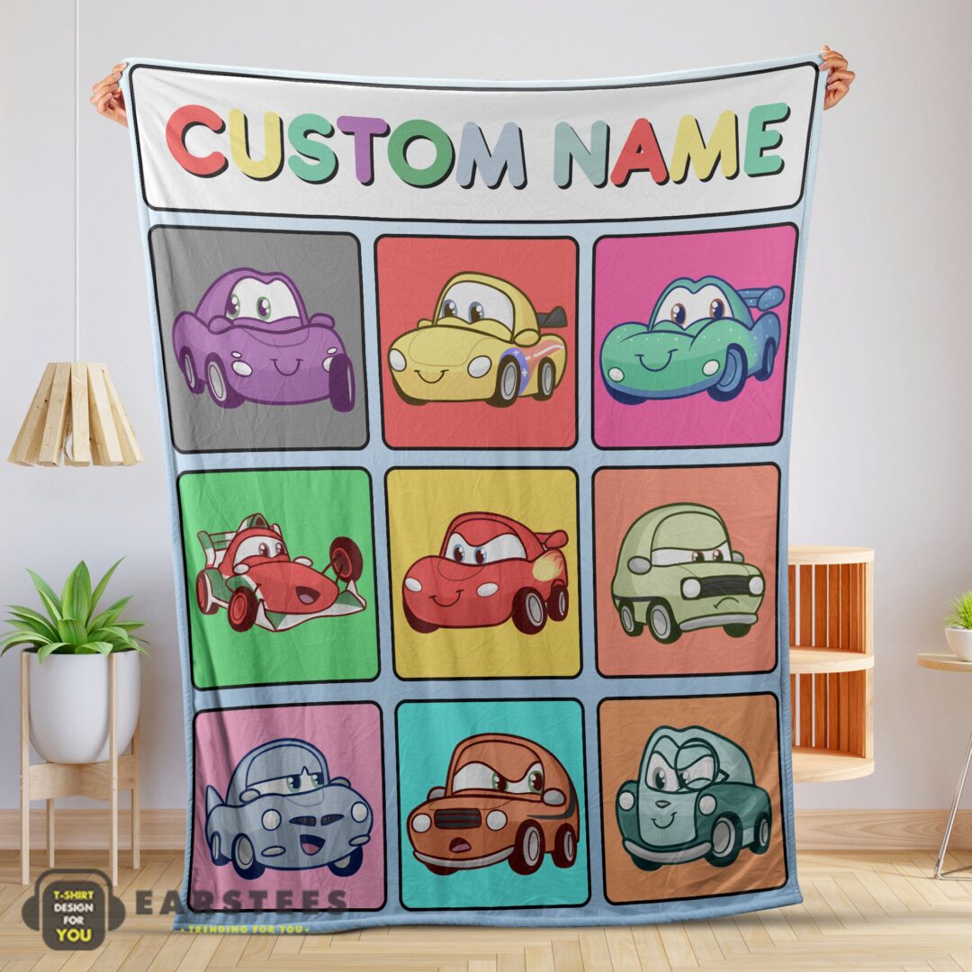 good-disney-cartoon-cars-with-all-friends-blanket-fleece-customized-blanket-mk-01-2 Good Disney Cartoon Cars With All Friends Blanket Fleece Customized Blanket