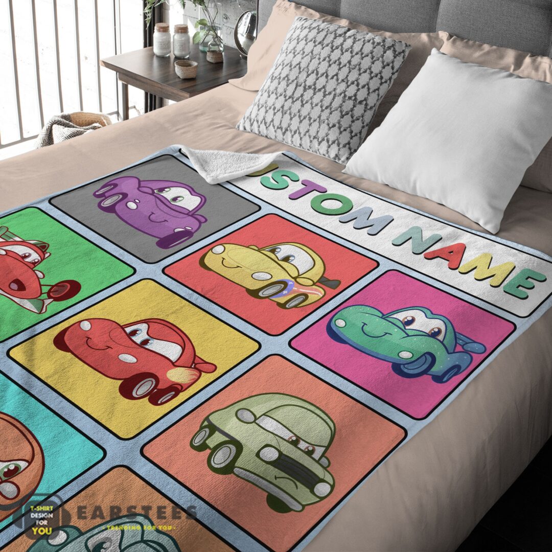 good-disney-cartoon-cars-with-all-friends-blanket-fleece-customized-blanket-mk-03-1 Good Disney Cartoon Cars With All Friends Blanket Fleece Customized Blanket - Image 2