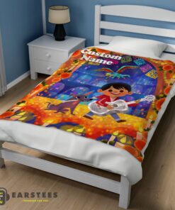 Good Disney Cartoon COCO Boy With Guitar Cute Blanket Fleece Customized Blanket - Image 3
