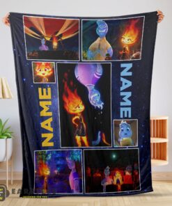 Good Disney Cartoon Elemental Blanket Fleece Customized Blanket