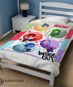 Good Disney Cartoon Inside Out Blanket Fleece Customized Blanket - Image 3