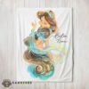 Good Disney Cartoon Jasmine Princess Blanket Fleece Customized Blanket