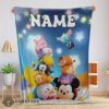 Good Disney Cartoon Mickey and Friends Cute Blanket Fleece Customized Blanket
