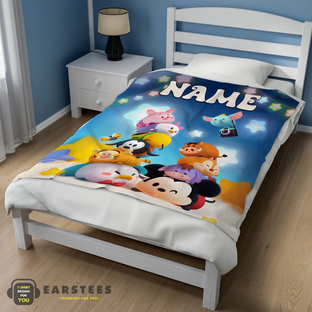 good-disney-cartoon-mickey-and-friends-cute-blanket-fleece-customized-blanket-mk-02 Good Disney Cartoon Mickey and Friends Cute Blanket Fleece Customized Blanket - Image 3