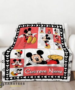 Good Disney Cartoon Mickey Mouse Blanket Fleece Customized Blanket - Image 2